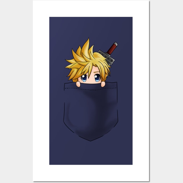 Pocket Cloud Wall Art by Frenxir